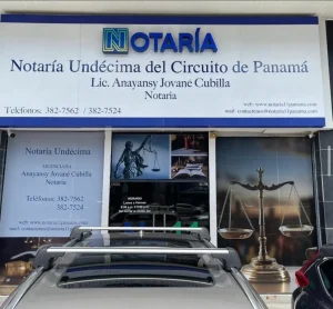 Notaria undecima Panama 2025