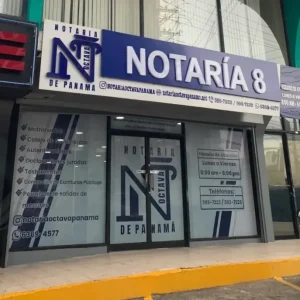 Nueva notaria octava de Panama calle 50